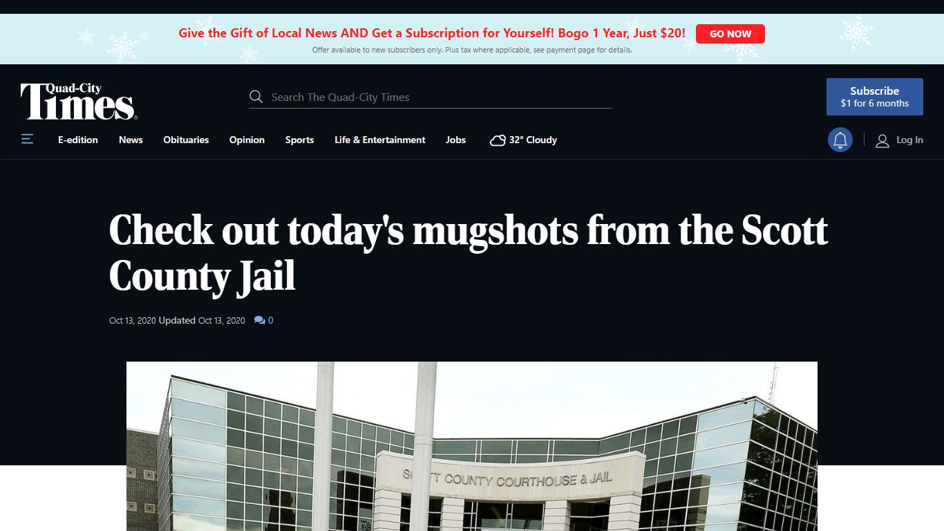 Check out today's mugshots from the Scott County Jail - The Quad-City Times